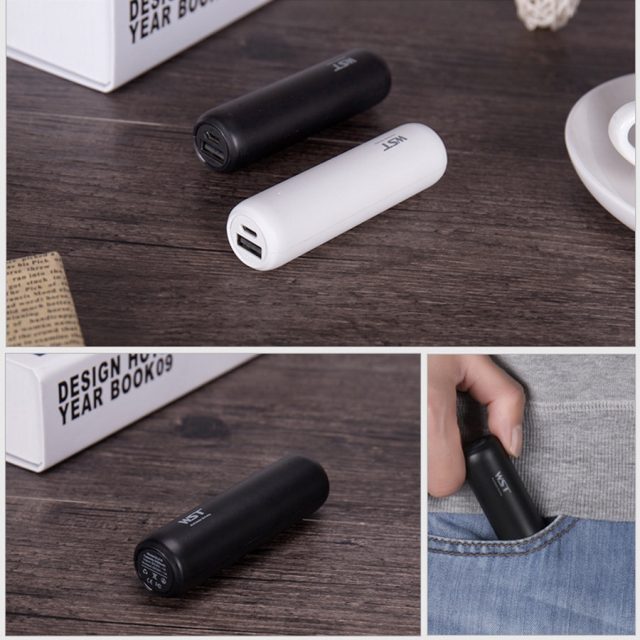 WST Original Mini Power Bank 3350mAh Portable External Battery Pack for Mobile Phone Battery Charger Small Pocket Size Travel -in Power Bank from Cellphones & Telecommunications on Aliexpress.com